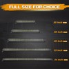 20 Inch LED Light Bar, Niking Auto Quad Row 320W