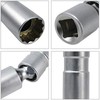 UTMALL 16mm Magnetic Thin Wall Universal Joint Spark Plug Socket