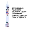 30cm Tall Free Standing Galileo Thermometer