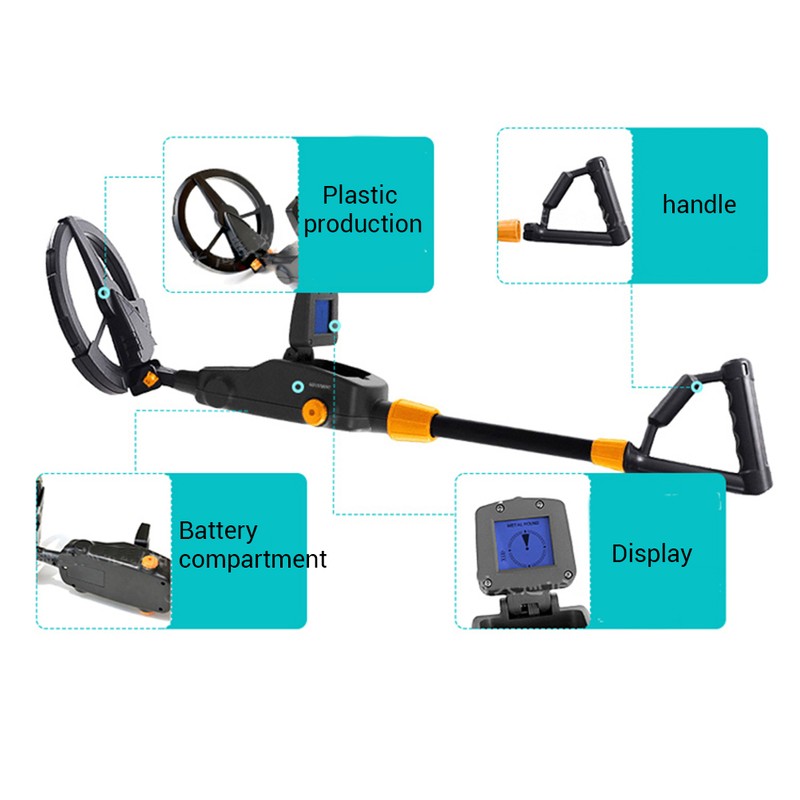 Underground Metal Detector Gold Detectors Seeker Metal Detector Kids Early