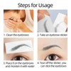 4D Hair-Like Eyebrow Tattoos Stickers, 7 Sheets Natural Fake Eyebrow