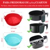 Paquete de 3 de Silicona para Freidora de Aire, Accesorios