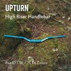 Funn Upturn High-Rise Mountain Bike Handlebar with Bar Clamp 35mm