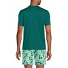 Lands' End Mens SPF Short Sleeve Cooling Tee Soft Jade
