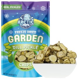Arctic Farms Freeze Dried Kosher Dill Pickle Chips (Large Bag)