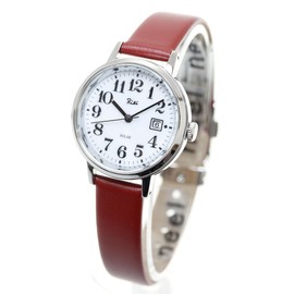 Seiko AKQD401 Standard Women's Solar Wristwatch, Silver x Pink Gold, Dial: White