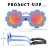 LIU·WEN Baby Polarized Flower Sunglasses with Strap - Bendable Flexible