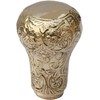 Sadaf Nautical Solid Brass Round Designer Handle for Walking Stick