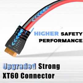 Feotech Solar to XT60 Cable 50FT/15.24M Extension Cable 12AWG XT60 Cable with 4 Pairs-IP67-Male/Female Solar Connectors for Solar Panel Extension Wire to RV Power Station