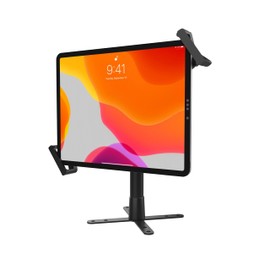 CTA Digital Tablet Holder VESA Wall Mount for 7-14 Inch Tablets with 5" Inch Extender Pole - Black - (PAD-SVWMBXL)