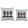 Tony! Toni! Toné! - Colorful Faces Throw Pillow