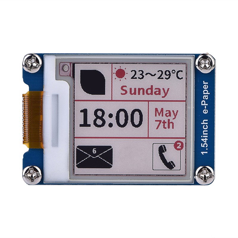 1.54inch e paper Module (B) 200 x 200 E ink