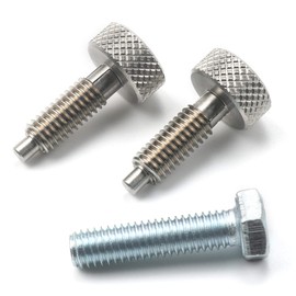 2 Pack Lock Out M6 Hand Retractable Spring Plunger for Milwaukee Rolling Toolbox