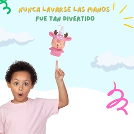 Children's Soap Dispenser for Children, Soap Dispenser 300 ml, Soap Bottle with Renito Shape Liquid Soap, Shampoo, Lotions Idel for Use in the Bathroom or Kitchen