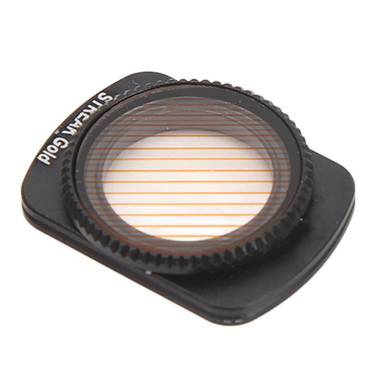 Streak Effect Action Camera Lens Filter HD Coated Slim Aluminum