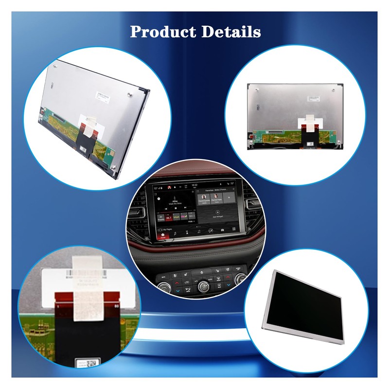 Generic 10.1"" Touch Screen LCD Display Digitizer Navigation Radio W/O