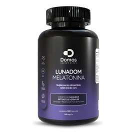 Domos - Melatonina + Citrato De Magnesio + Lavanda -120 Cáps