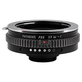 Fotodiox Pro Lens Mount Adapter Compatible with Sony A-Mount and Minolta Af Lenses to C-Mount Cameras