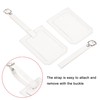 sourcing map Luggage Tag PU Holders, 10x7cm Baggage Label Identifier