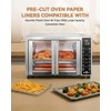 135PCs Paper Liners Compatible with Gourmia French Door Air Fryer