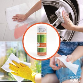 Bamboo Towels - Heavy Duty Eco Friendly Machine Washable Reusable Bamboo Towels - One roll replaces 6 months of towels! (2)