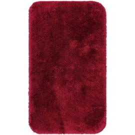 Mohawk Home Goliath Machine Washable Bath Mat 20" x 34" Burgundy