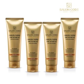 Salon Code [더 청담 살롱코드]살롱코드 오리진 샤인 트리트먼트 250ml 4개_ [The Cheongdam Salon Code] Salon Code Origin Shine Treatment 250ml 4ea [Salon Code Origin Shine/Treatment 250ml 4 pieces]