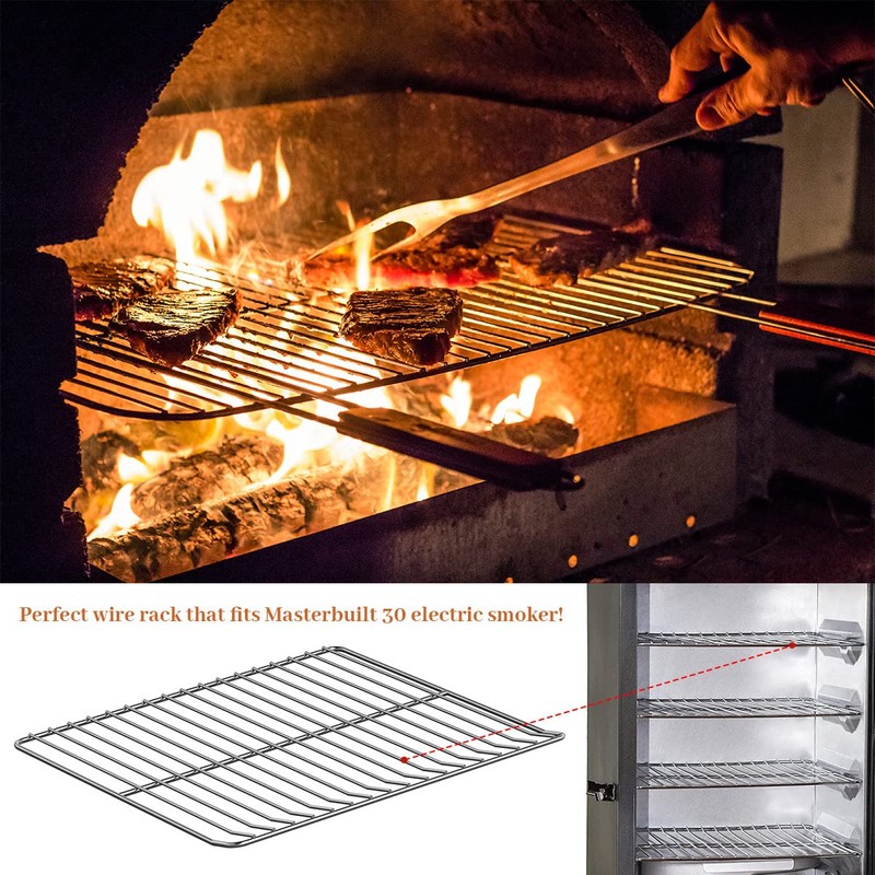 Cooking Grate Replacement for Masterbuilt Electric Smoker Racks 30 Inch,