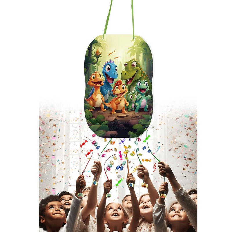 TROOKEE - Pinata di compleanno per bambini di dinosauro -