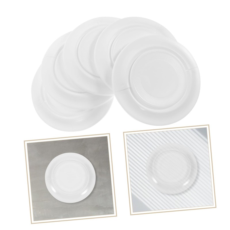 GRIRIW Wall Hole Covers 5 Pack Round Plastic Covers for