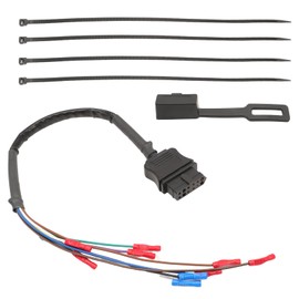 49317 9-Pin Snow Plow Wire Harness Repair Kit, FIts Western/FisherTruck Side Snow Plow Harness Repair Ends with Zip Ties & Dielectric Grease,Replaces 49308 22335k