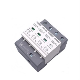 LZVRX Surge Protective Device AC 3P+N 20~40KA 30KA~60KA 385V 420V House Lightning Protection Arrester Low-Voltage Protector (Color : 4P 420V AC, Size : 20-40KA)