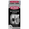 Weiman Microfiber Cloth for Stainless Steel - Safely Traps and