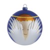 Alessi Angioletto Christmas Bauble, Glass, Multi-Colour, 9 x 9 x