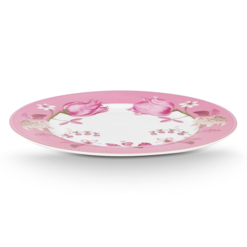 PIP STUDIO Jolie Tulip Pink Dinner Plate 23 cm