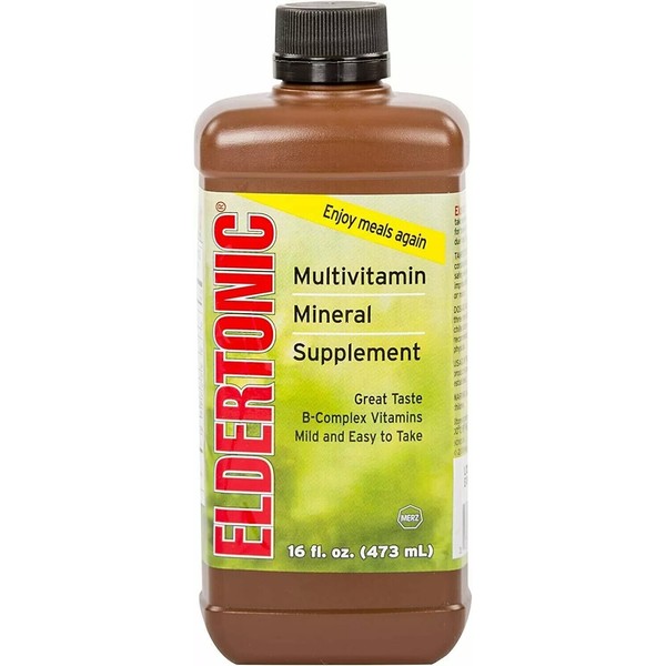 Senokot Eldertonic Multivitamin & Mineral Supplement Syrup B-Complex Vitamins 16
