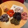 WHITE FANG ZA080 Women's Scrunchie Hair Rubber Solid Colorful, Stylish,