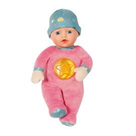 BABY born Nightfriends 30cm Doll - Integrated Night Light - Easy for Little Hands, Creative Play Promotes Empathy & Social Skills, for Newborns - Includes Hat, Multicolor