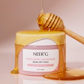 Niulji 니얼지(NEERG) 허니베리 너리싱 워시오프팩 110g 피부보습 영양팩 NEERG Honey Berry Nourishing Wash-Off Pack 110g Skin Moisturizing Nutrient Pack