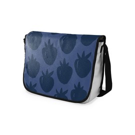 Le Jardin du Lin Digital Printed Messenger School Bags with Black Strap for Girls and Boys, Back to School, Messenger Bags for Students, Shoulder Bags, Size: 29 x 36 cm