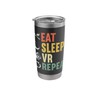 Virtual Reality Athlete Funny VR Gamer Console Headset Stainless Steel