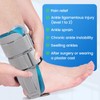 Tobillera de Gel,Tobilleras Esguince de Gel Fisioterapia Soporte tobillo pie