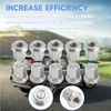 GGTE Group 31 Battery Stainless Steel Closed Nut, Battery Nuts