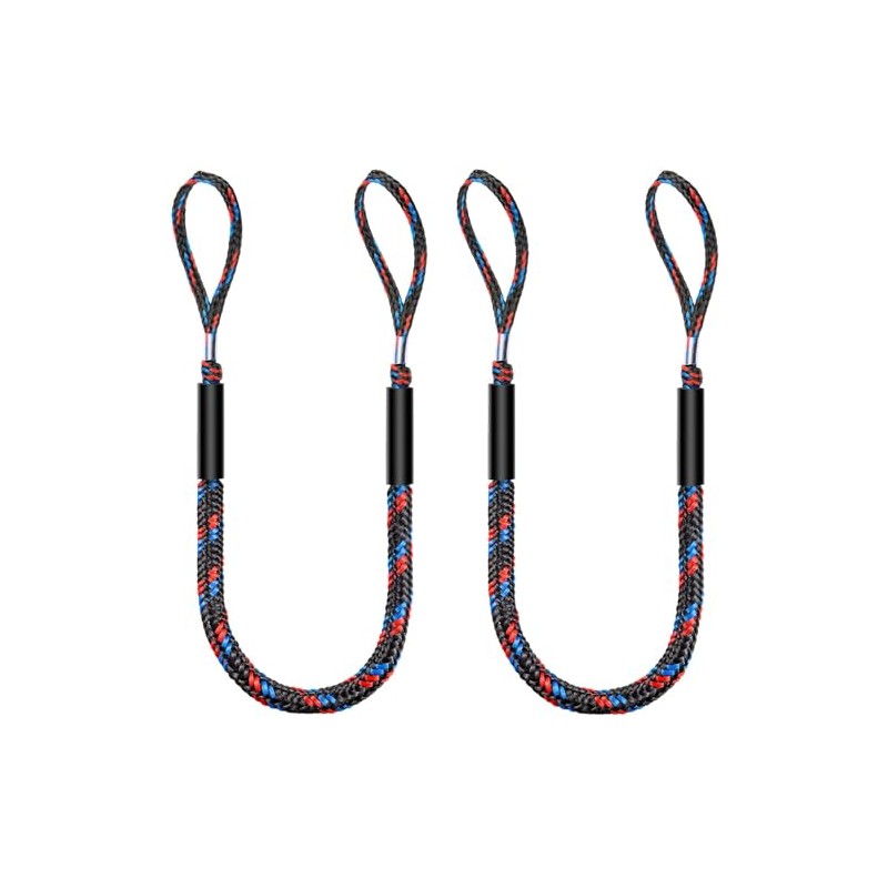 Bungee Dock Lines - Quick Connect Shock Absorbing Mooring Lines