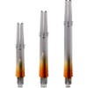 L-Style L-Shaft Lock Straight Twotone Black Clear Orange Display Length