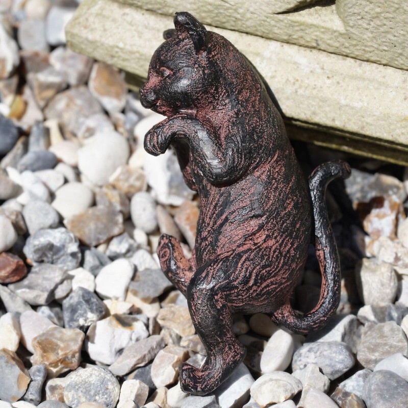 Cat Pot Hanger | Resin Garden Home Ornament Kitten Animal