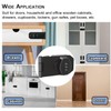 Keyless Cabinet Combination Lock,3-Digit Combination Lock Twist Knob Hasp Latch