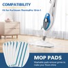 LINNIW 8 Pack Replacement Steam Mop Pads Compatible for PurSteam