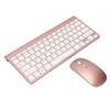 Keyboard Mouse Set 2.4G USB Thin Ergonomic Mute for Computer
