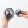 MUJI 84683879 Lunch Capsule with Topping Cup, Black, 15.7 fl
